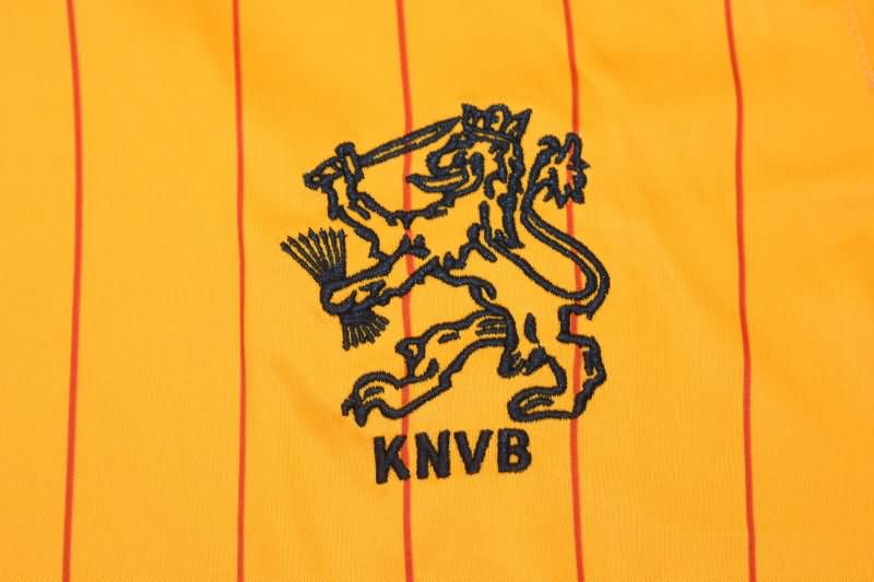 AAA(Thailand) Netherlands 1984 Home Retro Soccer Jersey