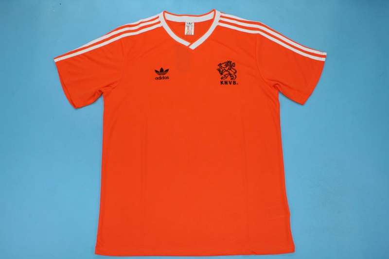 AAA(Thailand) Netherlands 1986 Home Retro Soccer Jersey