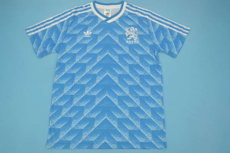 AAA(Thailand) Netherlands 1988 Away Retro Soccer Jersey