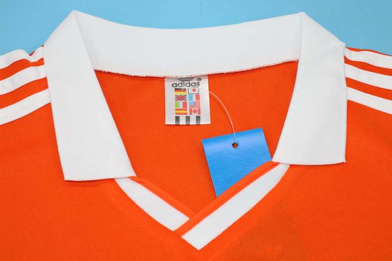 AAA(Thailand) Netherlands 1989 Centennial Home Retro Soccer Jersey