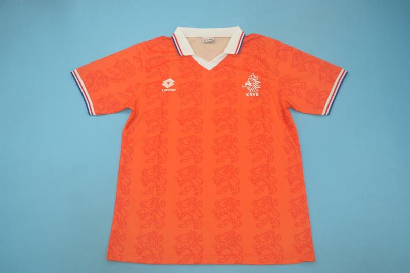 AAA(Thailand) Netherlands 1995 Home Retro Soccer Jersey