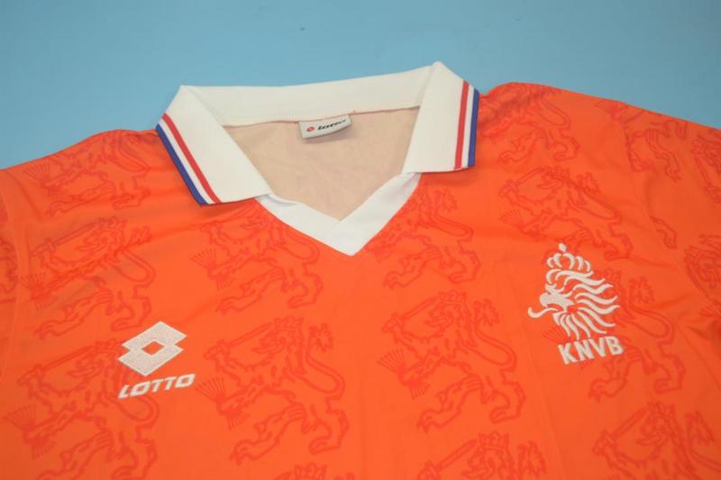 AAA(Thailand) Netherlands 1995 Home Retro Soccer Jersey