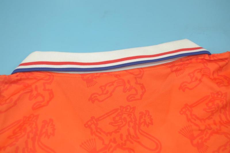 AAA(Thailand) Netherlands 1995 Home Retro Soccer Jersey