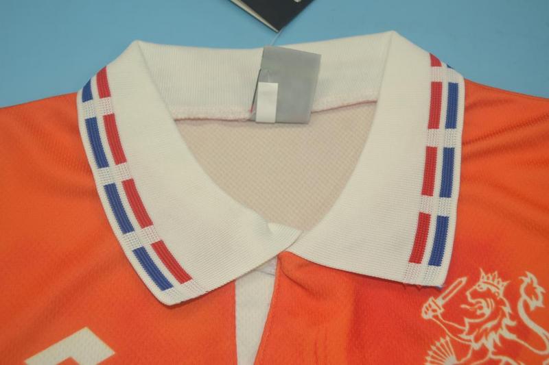 AAA(Thailand) Netherlands 1996 Home Retro Soccer Jersey