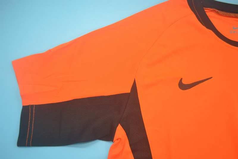 AAA(Thailand) Netherlands 2002 Home Retro Soccer Jersey