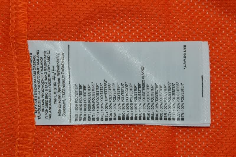 AAA(Thailand) Netherlands 2004 Home Retro Long Sleeve Soccer Jersey