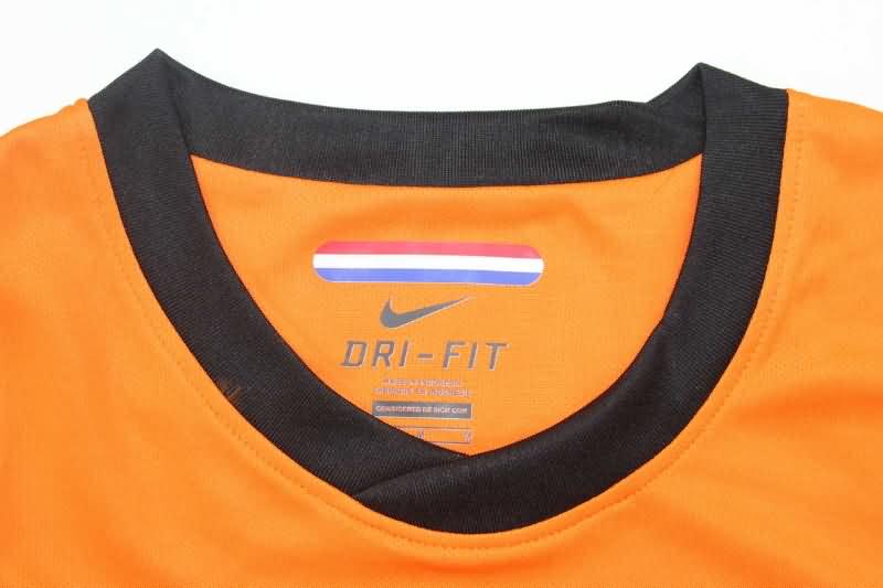 AAA(Thailand) Netherlands 2010 Home Retro Soccer Jersey