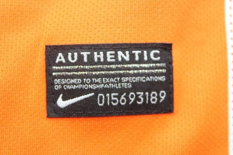 AAA(Thailand) Netherlands 2010 Home Retro Soccer Jersey