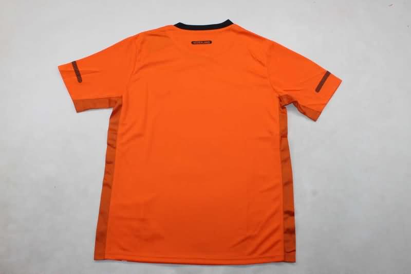 AAA(Thailand) Netherlands 2010 Home Retro Soccer Jersey