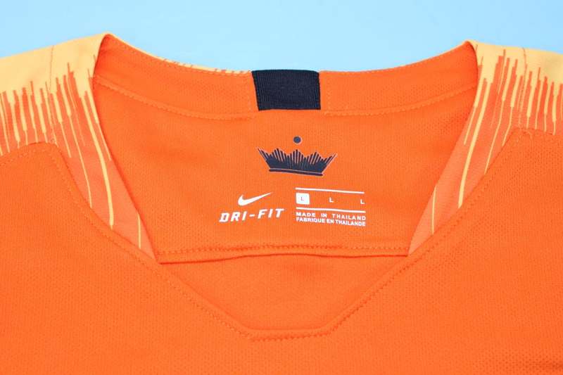 AAA(Thailand) Netherlands 2018 Home Retro Soccer Jersey