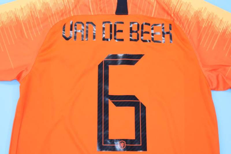 AAA(Thailand) Netherlands 2018 Home Retro Soccer Jersey