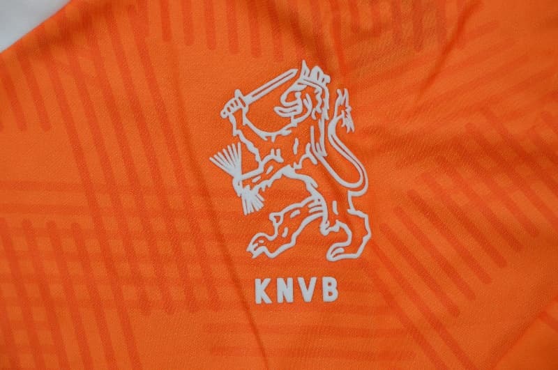 AAA(Thailand) Netherlands 1991/93 Home Retro Long Sleeve Soccer Jersey