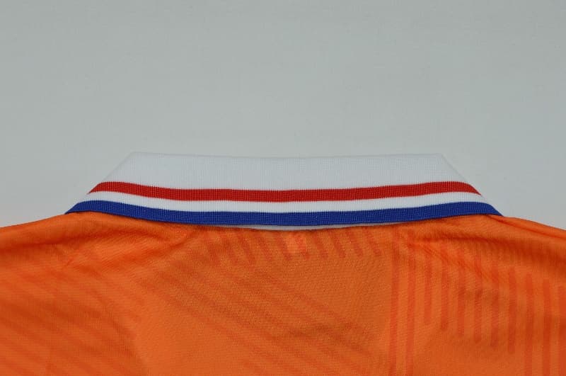 AAA(Thailand) Netherlands 1991/93 Home Retro Long Sleeve Soccer Jersey