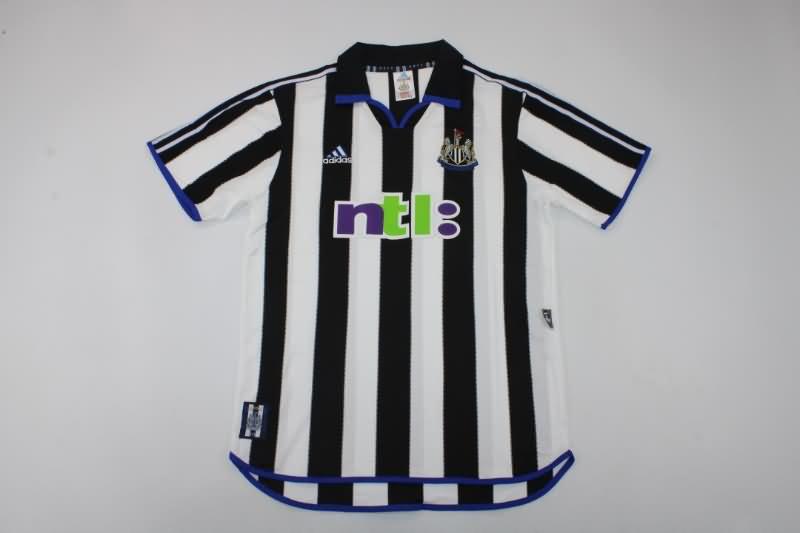 AAA(Thailand) Newcastle United 2000/01 Home Retro Soccer Jersey