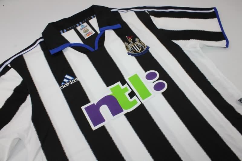 AAA(Thailand) Newcastle United 2000/01 Home Retro Soccer Jersey