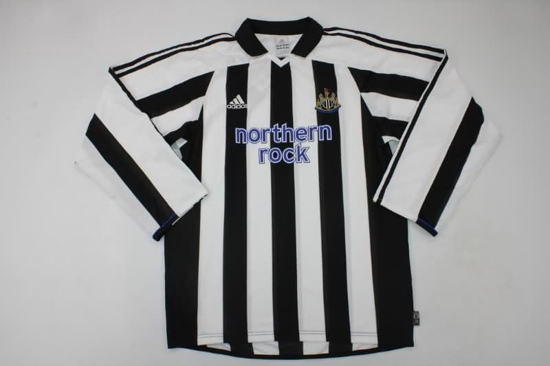 AAA(Thailand) Newcastle United 2003/05 Home Long Retro Soccer Jersey