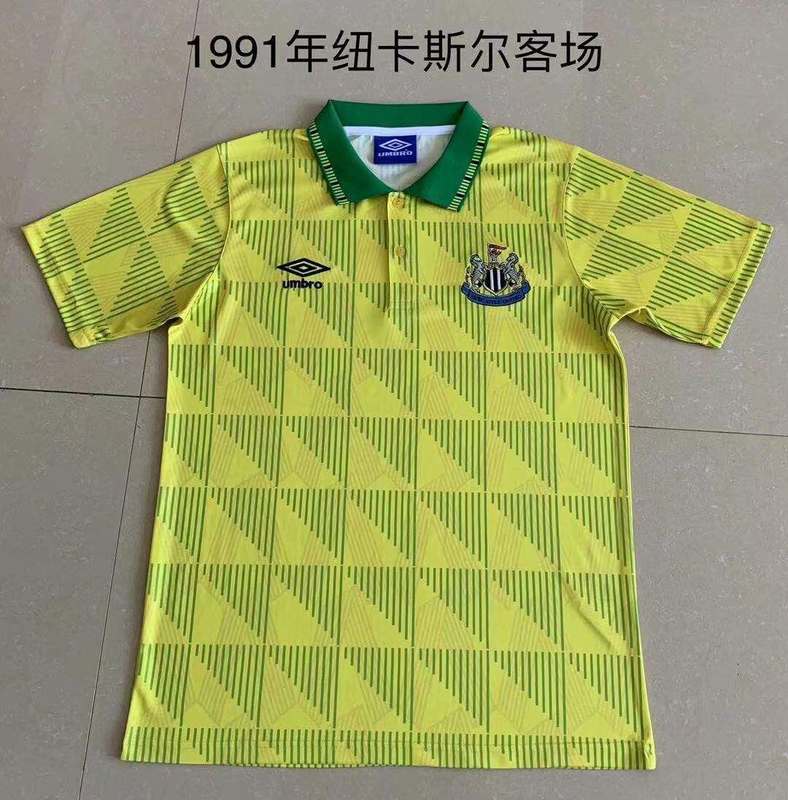 AAA(Thailand) Newcastle United 1991/93 Away Retro Soccer Jersey