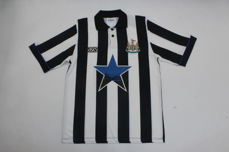 AAA(Thailand) Newcastle United 1993/95 Home Retro Soccer Jersey