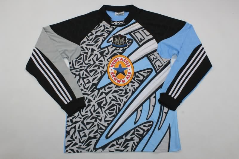 AAA(Thailand) Newcastle United 1995/96 Goalkeeper Grey Long Retro Soccer Jersey