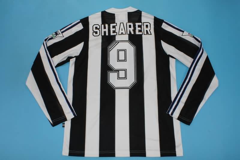 AAA(Thailand) Newcastle United 1995/97 Home Retro Soccer Jersey(L/S)