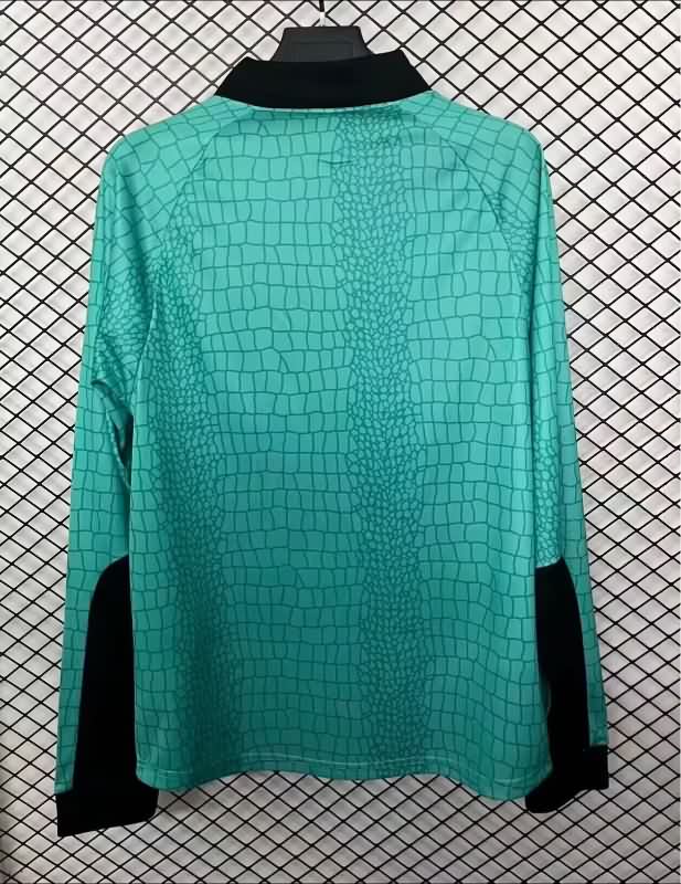 AAA(Thailand) Newcastle United 1997/98 Goalkeeper Green Long Retro Soccer Jersey