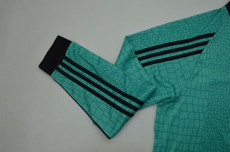 AAA(Thailand) Newcastle United 1997/98 Goalkeeper Green Long Retro Soccer Jersey