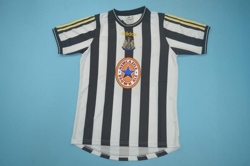 AAA(Thailand) Newcastle United 1997/99 Home Retro Soccer Jersey