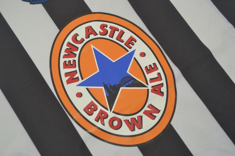 AAA(Thailand) Newcastle United 1997/99 Home Retro Soccer Jersey