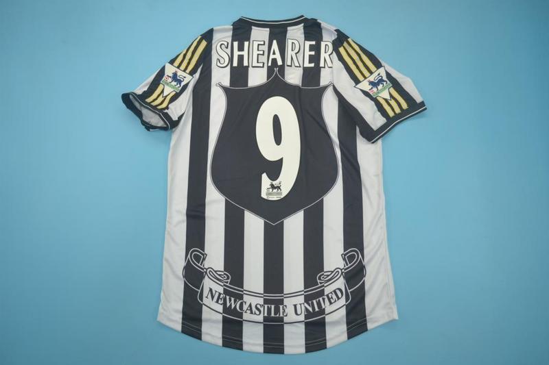 AAA(Thailand) Newcastle United 1997/99 Home Retro Soccer Jersey