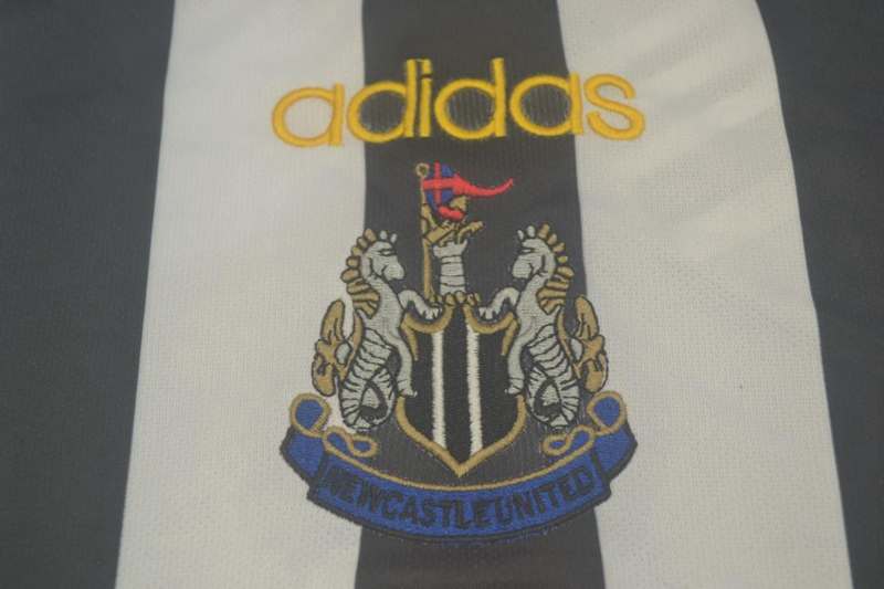 AAA(Thailand) Newcastle United 1997/99 Home Retro Jersey(L/S)