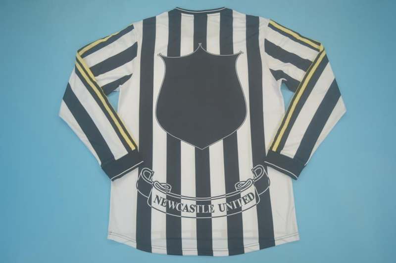 AAA(Thailand) Newcastle United 1997/99 Home Retro Jersey(L/S)