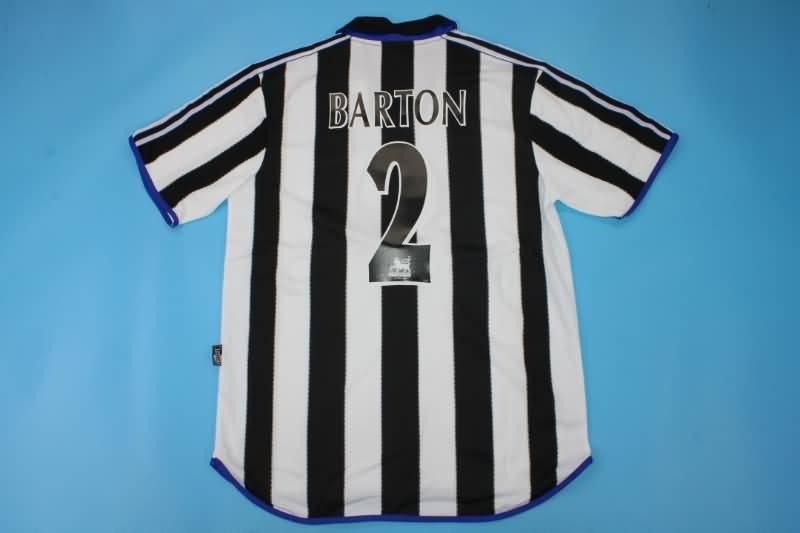 AAA(Thailand) Newcastle United 1999/00 Home Retro Soccer Jersey