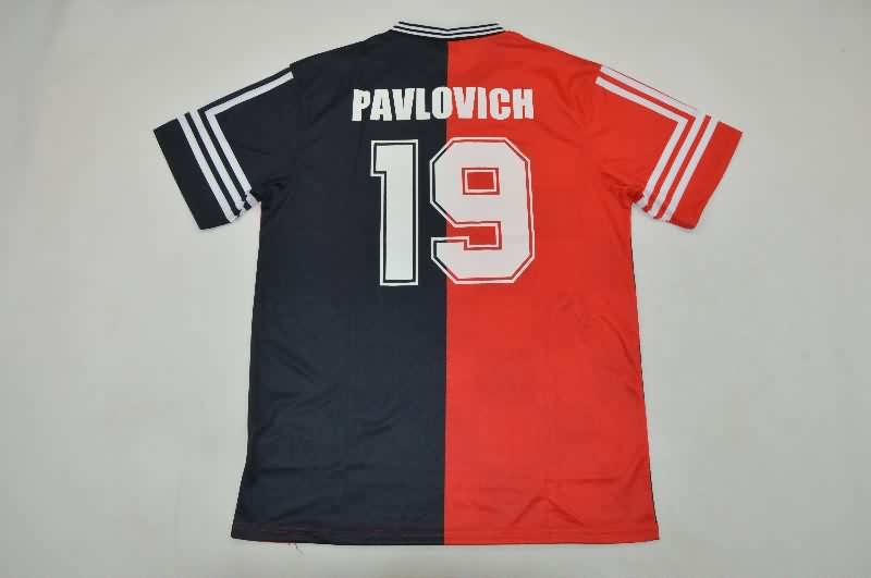 AAA(Thailand) Newells Old Boy 1997/98 Home Retro Soccer Jersey