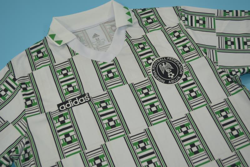 AAA(Thailand) Nigeria 1994 Away Retro Soccer Jersey