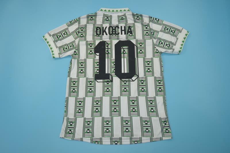 AAA(Thailand) Nigeria 1994 Away Retro Soccer Jersey