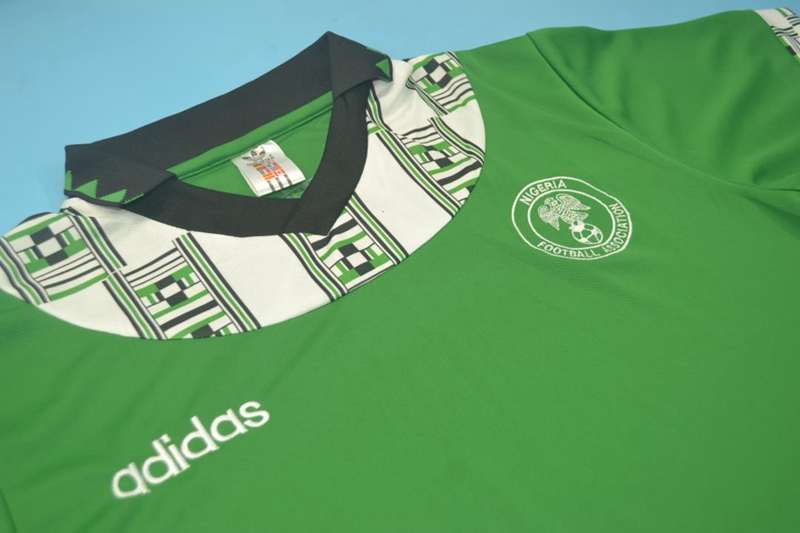 AAA(Thailand) Nigeria 1994 Home Retro Soccer Jersey