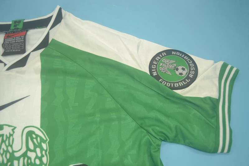 AAA(Thailand) Nigeria 1996 Home Retro Soccer Jersey