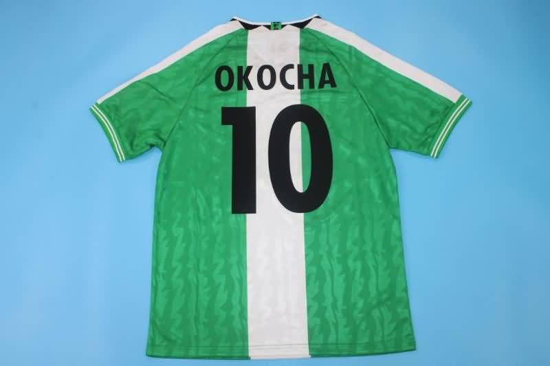 AAA(Thailand) Nigeria 1996 Home Retro Soccer Jersey