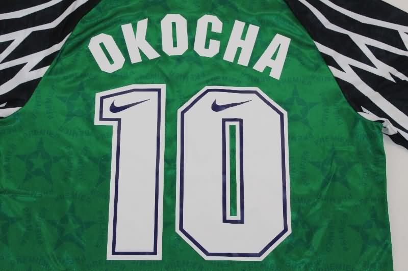 AAA(Thailand) Nigeria 1994/95 Home Retro Soccer Jersey