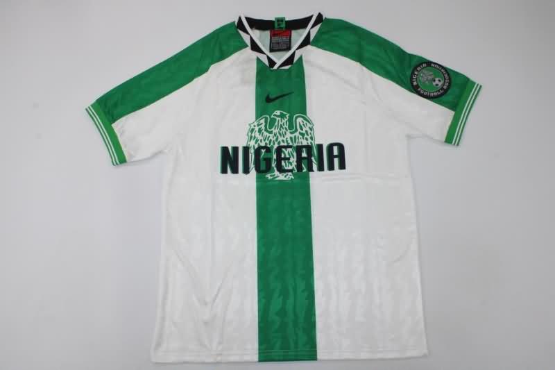 AAA(Thailand) 1996/98 Nigeria Retro Away Soccer Jersey