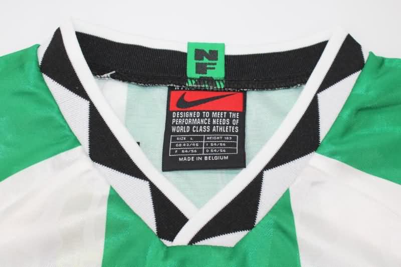 AAA(Thailand) 1996/98 Nigeria Retro Away Soccer Jersey