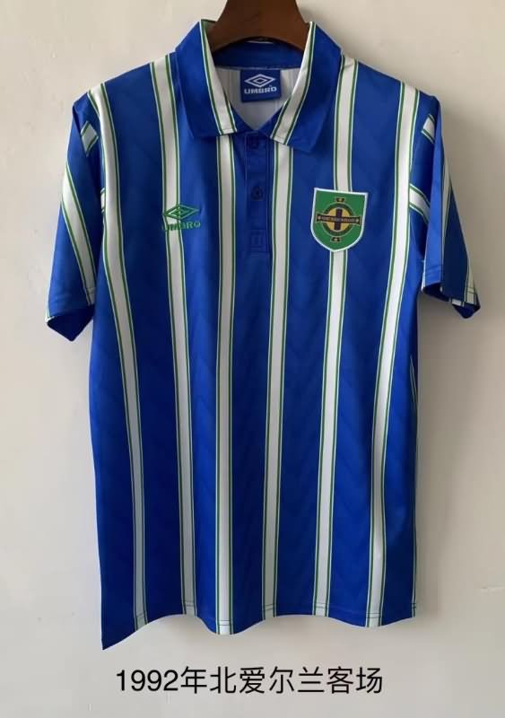 AAA(Thailand) Northern Ireland 1992 Away Retro Soccer Jersey