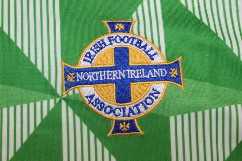 AAA(Thailand) 1990/92 Northern Ireland Retro Home Soccer Jersey