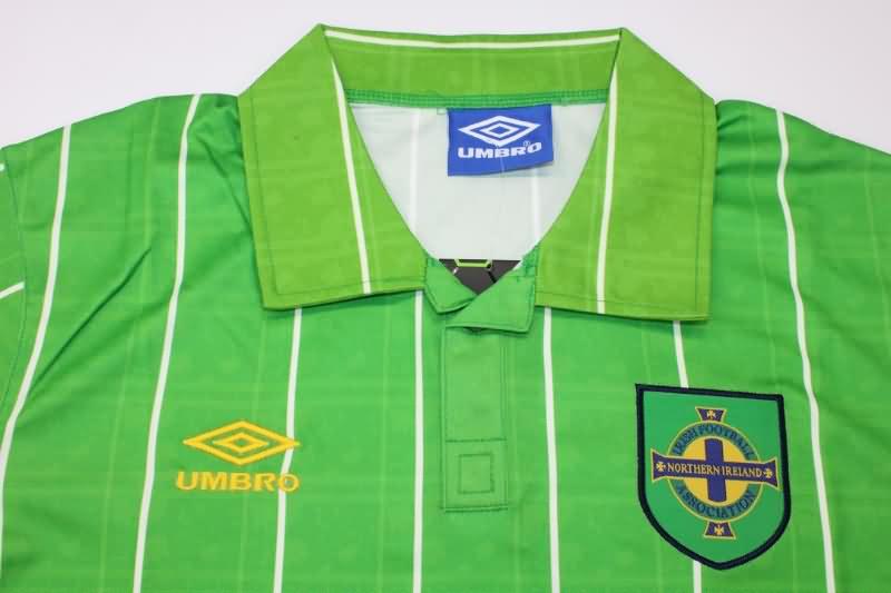 AAA(Thailand) 1992/94 Northern Ireland Retro Home Soccer Jersey