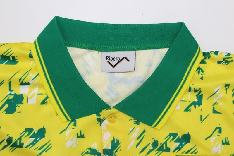 AAA(Thailand) Norwich 1992/94 Home Retro Soccer Jersey