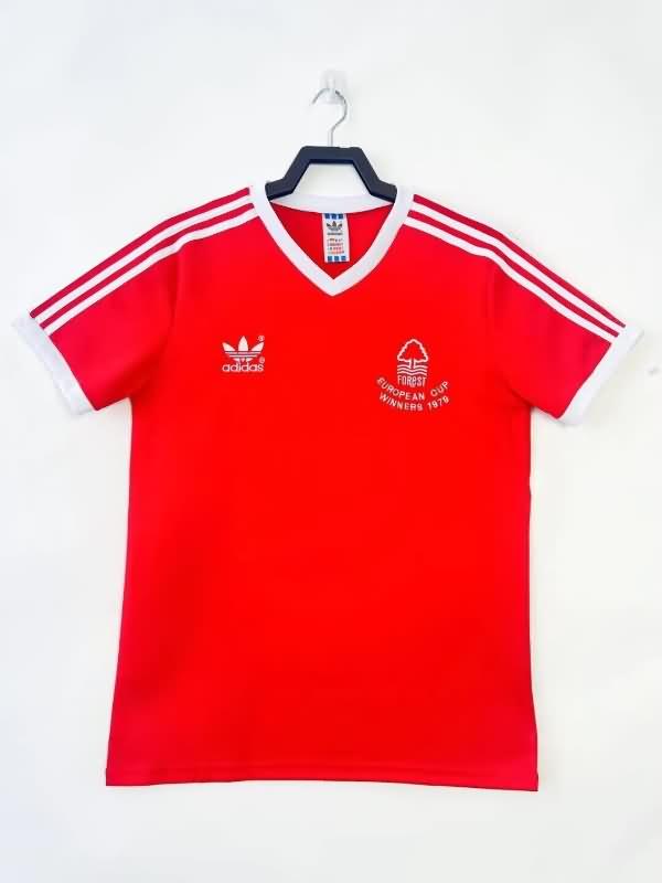 AAA(Thailand) Nottingham Forest 1979 Home Retro Soccer Jersey