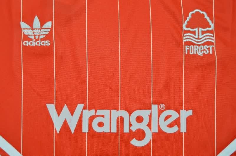 AAA(Thailand) Nottingham Forest 1979 Home Retro Long Sleeve Soccer Jersey