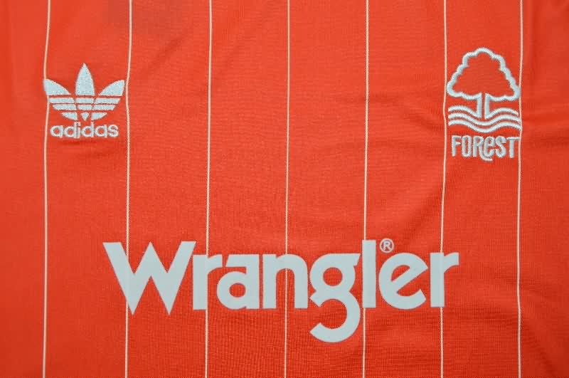 AAA(Thailand) Nottingham Forest 1982/84 Home Retro Soccer Jersey