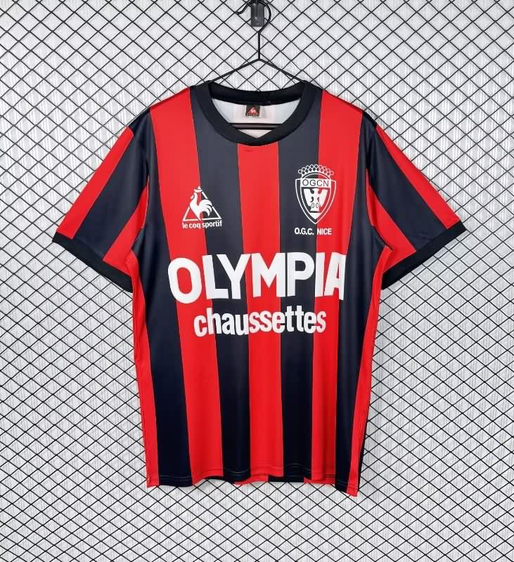 AAA(Thailand) OGC Nice 1977/78 Home Retro Soccer Jersey