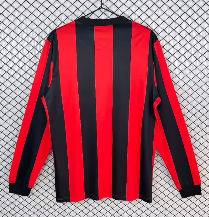 AAA(Thailand) OGC Nice 1977/78 Home Long Sleeve Retro Soccer Jersey